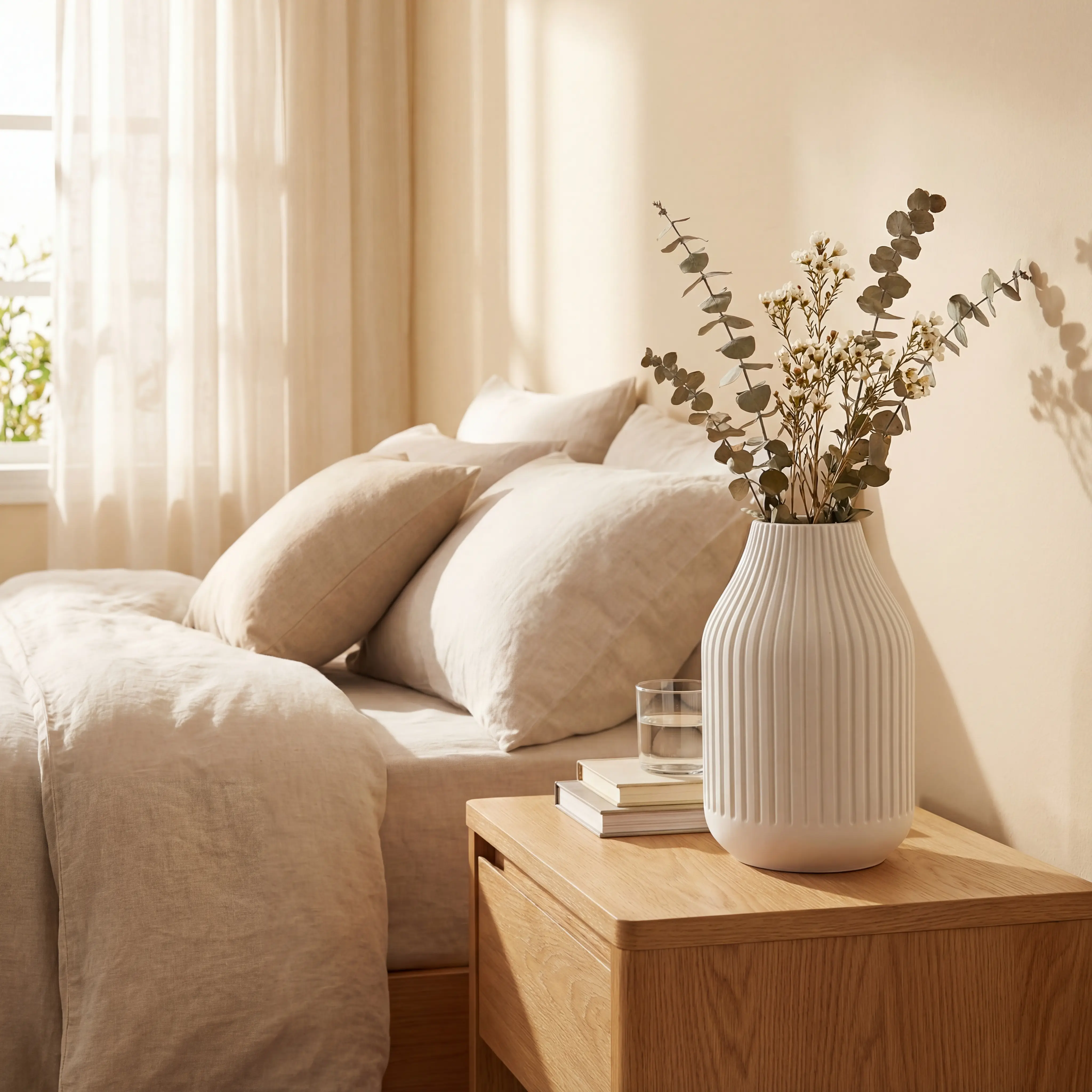 Vaza NORD na polici ali komodi