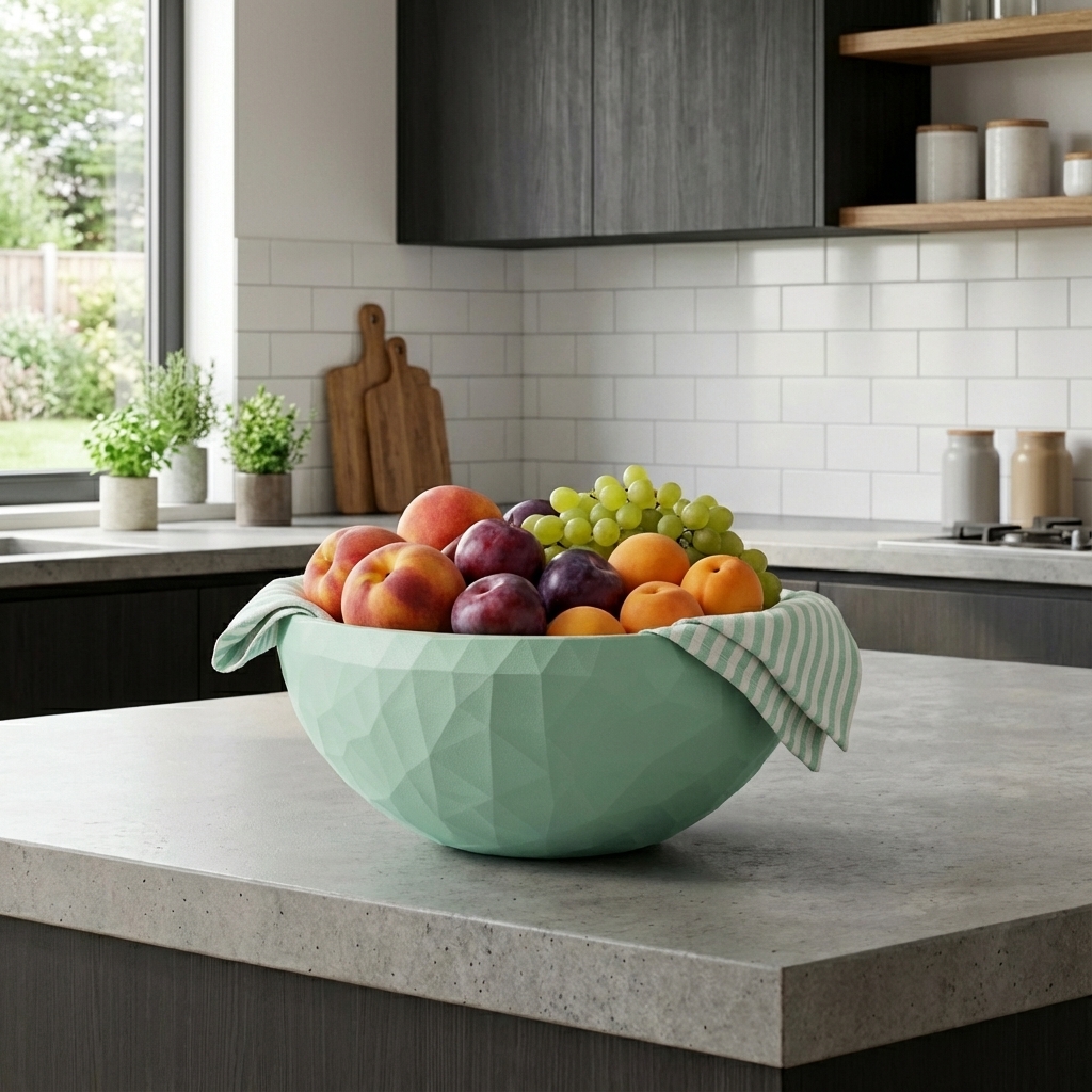 Posoda FACET – dekorativna posoda z geometrijsko teksturo