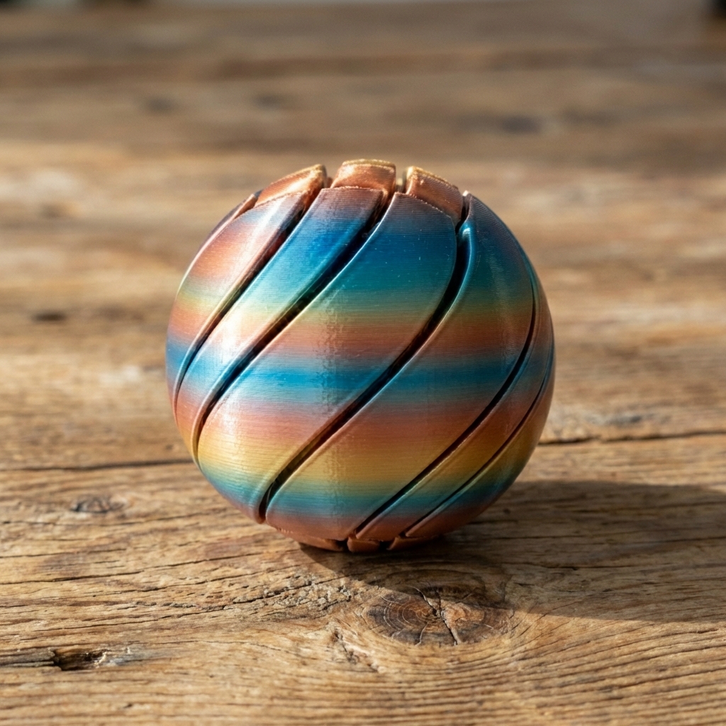 Fidget ORBIT na mizi kot fidget in dekor