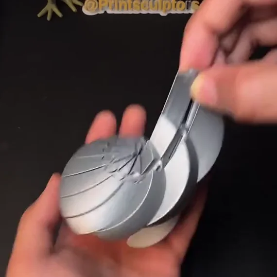 Fidget ORBIT – fidget krogla z gibljivimi segmenti